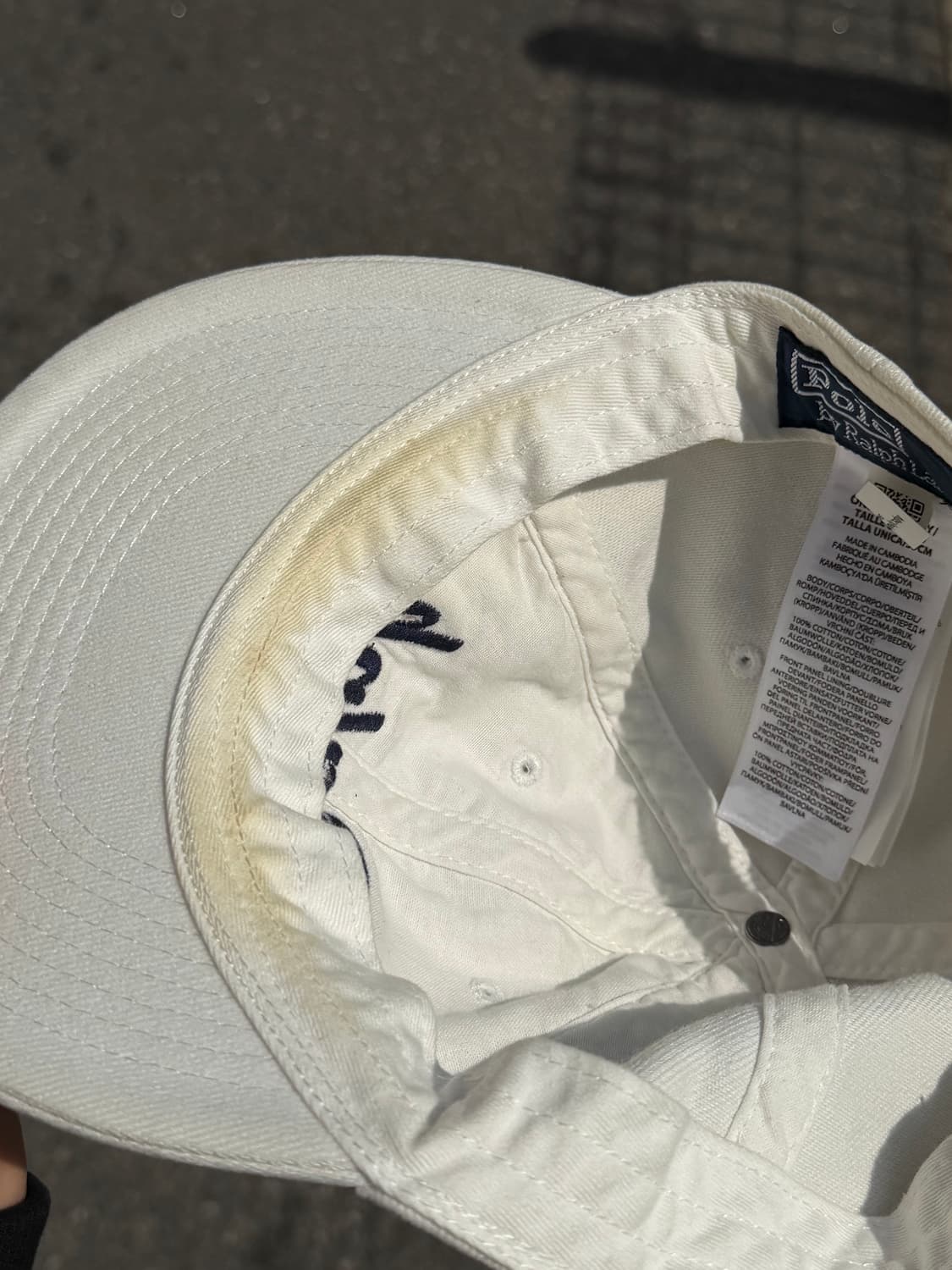 폴로 모자 상품이미지3