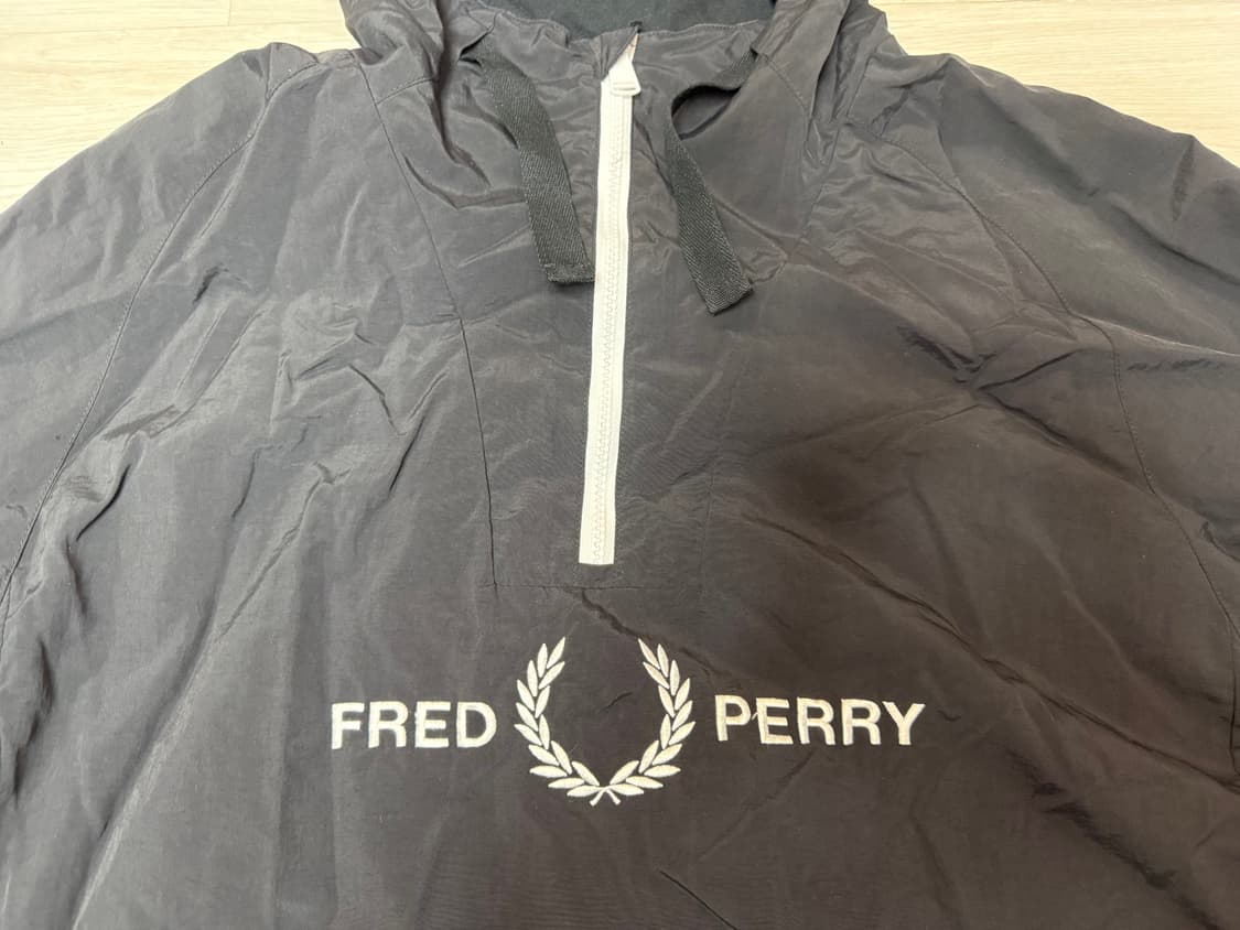 [105] 프레드페리 후드 하프집업 아노락 상품이미지3