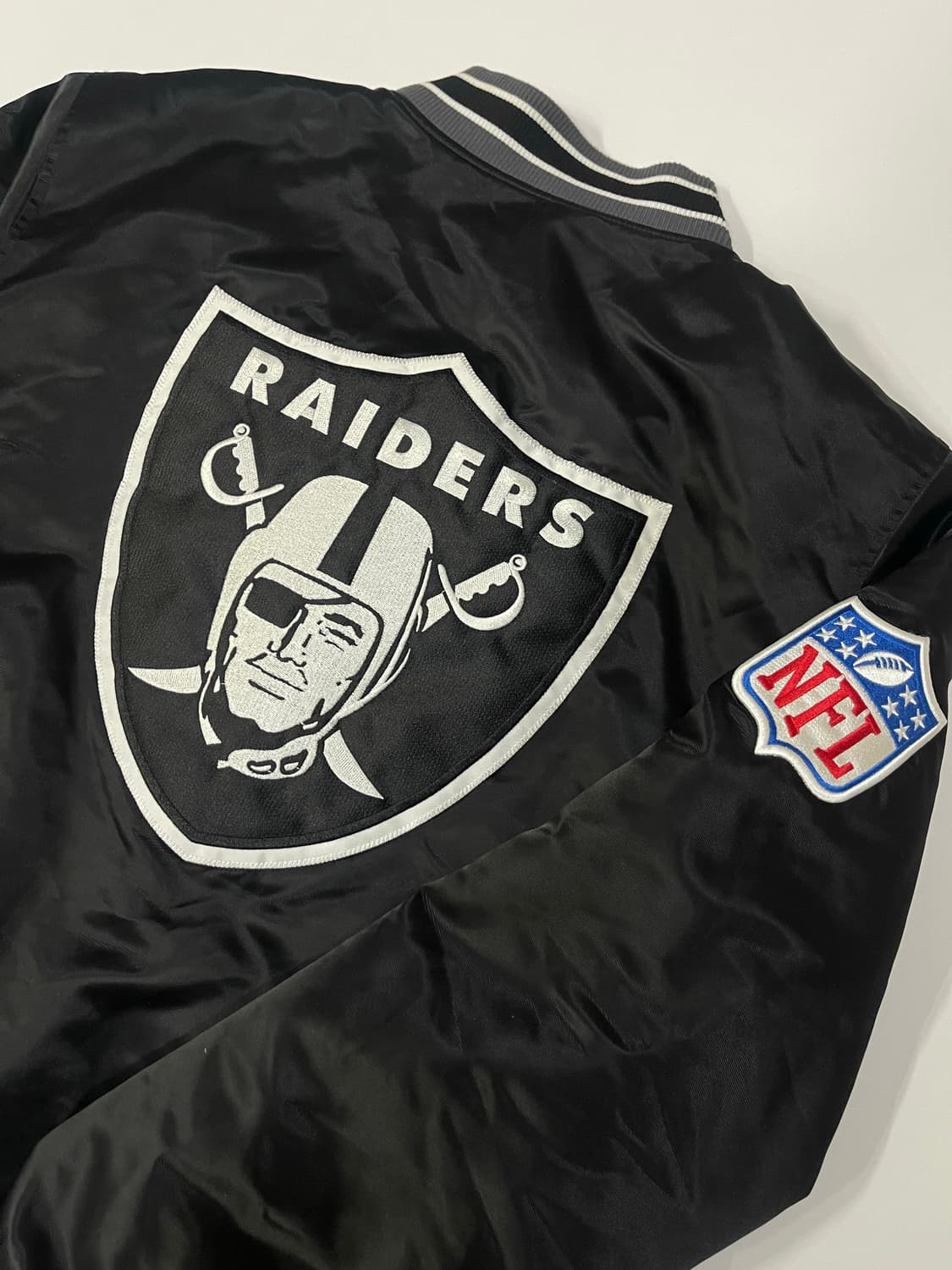 뉴에라 NFL 레이더스 스타디움 자켓 XL 상품이미지3