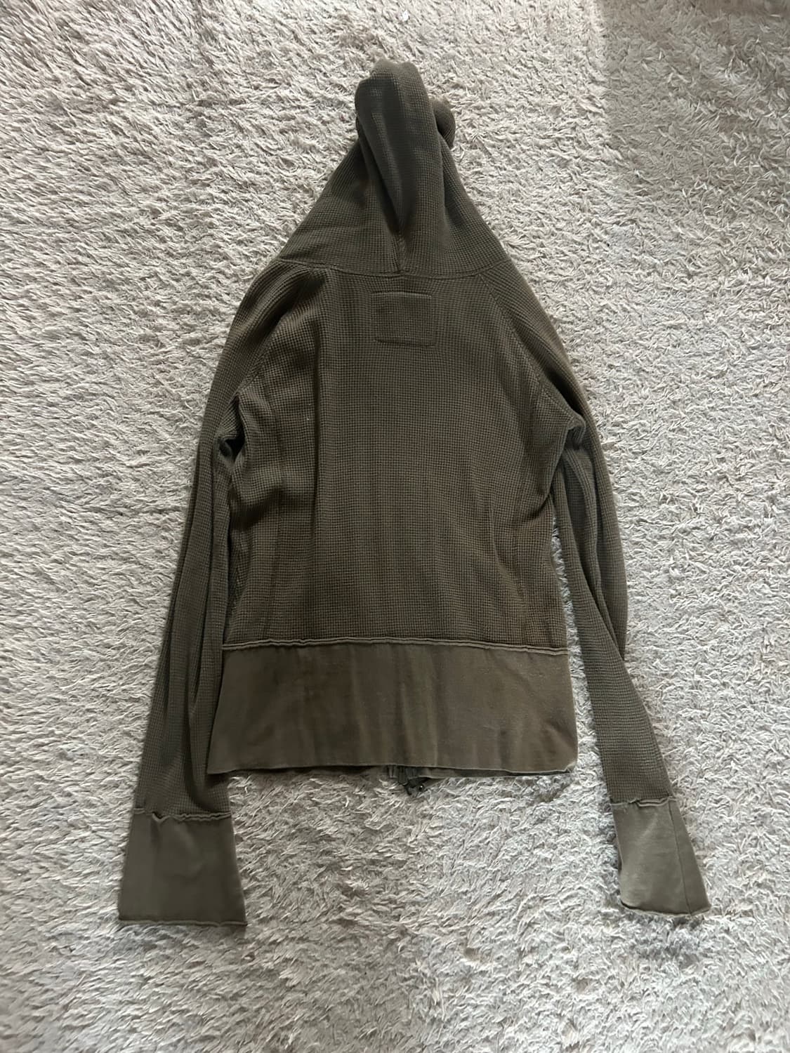 G.o.a waffle zip hoodie 상품이미지2