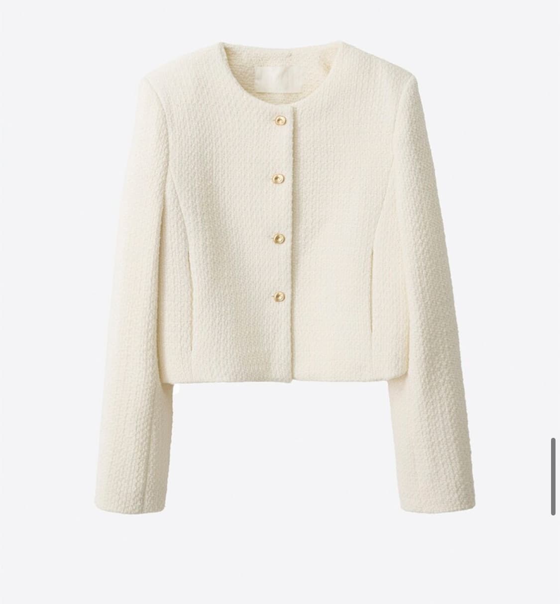 아르카익 concept tweed jacket_ivory M 상품이미지2
