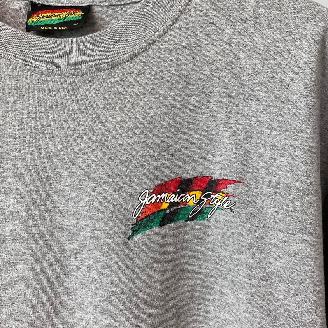 (L)Jamaican Style 자메이칸스타일 반팔티셔츠 USA 상품이미지5