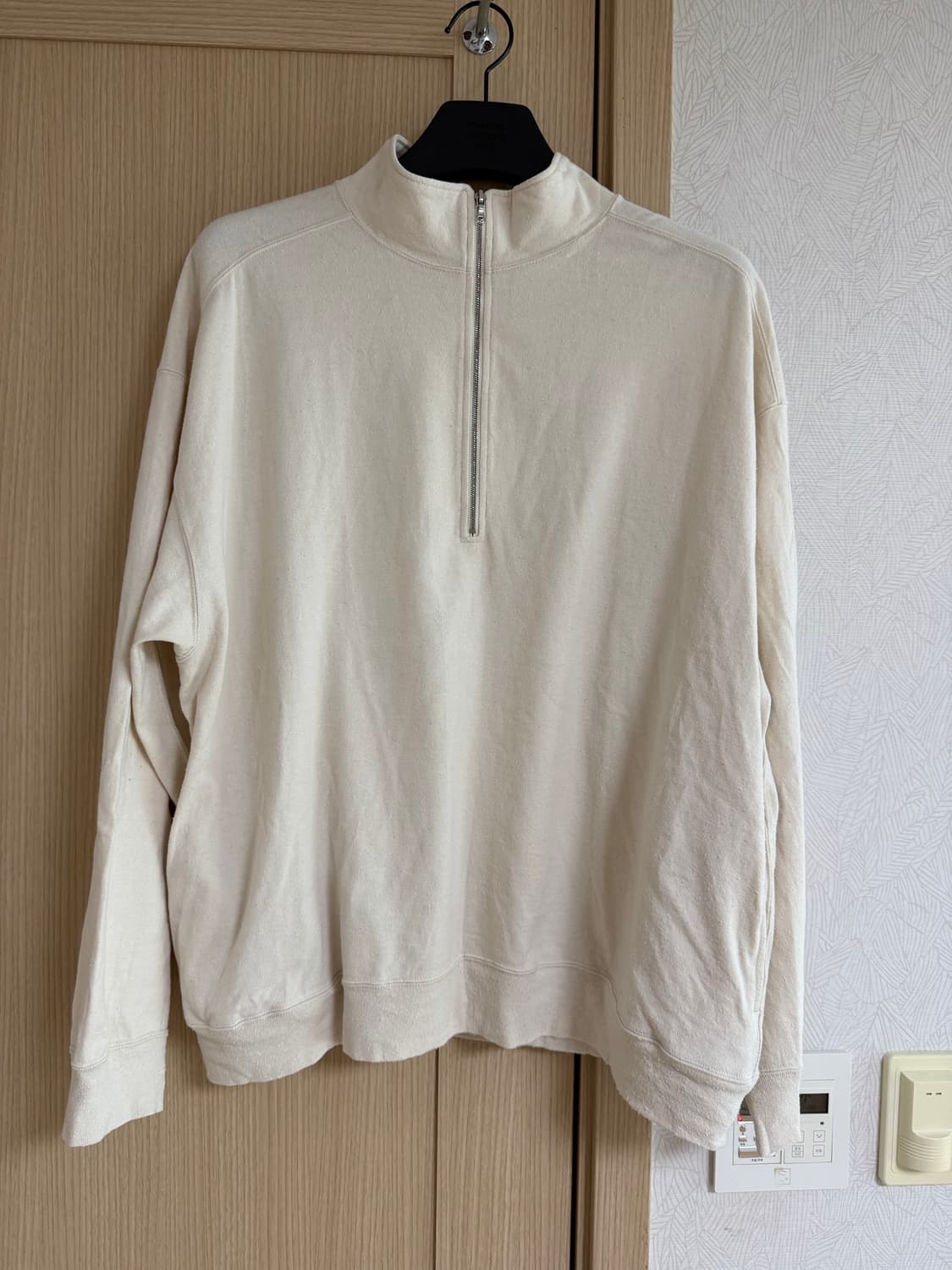 블럼스 Blurhms Co/Silk Nep Harf-Zip Shirt 3 상품이미지1