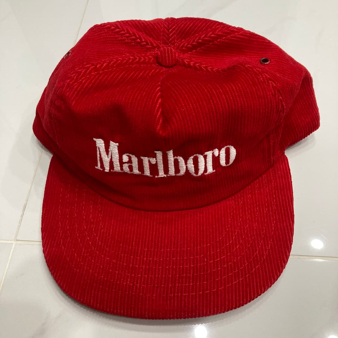 80s(made in usa) Marlboro corduroy cap 상품이미지1