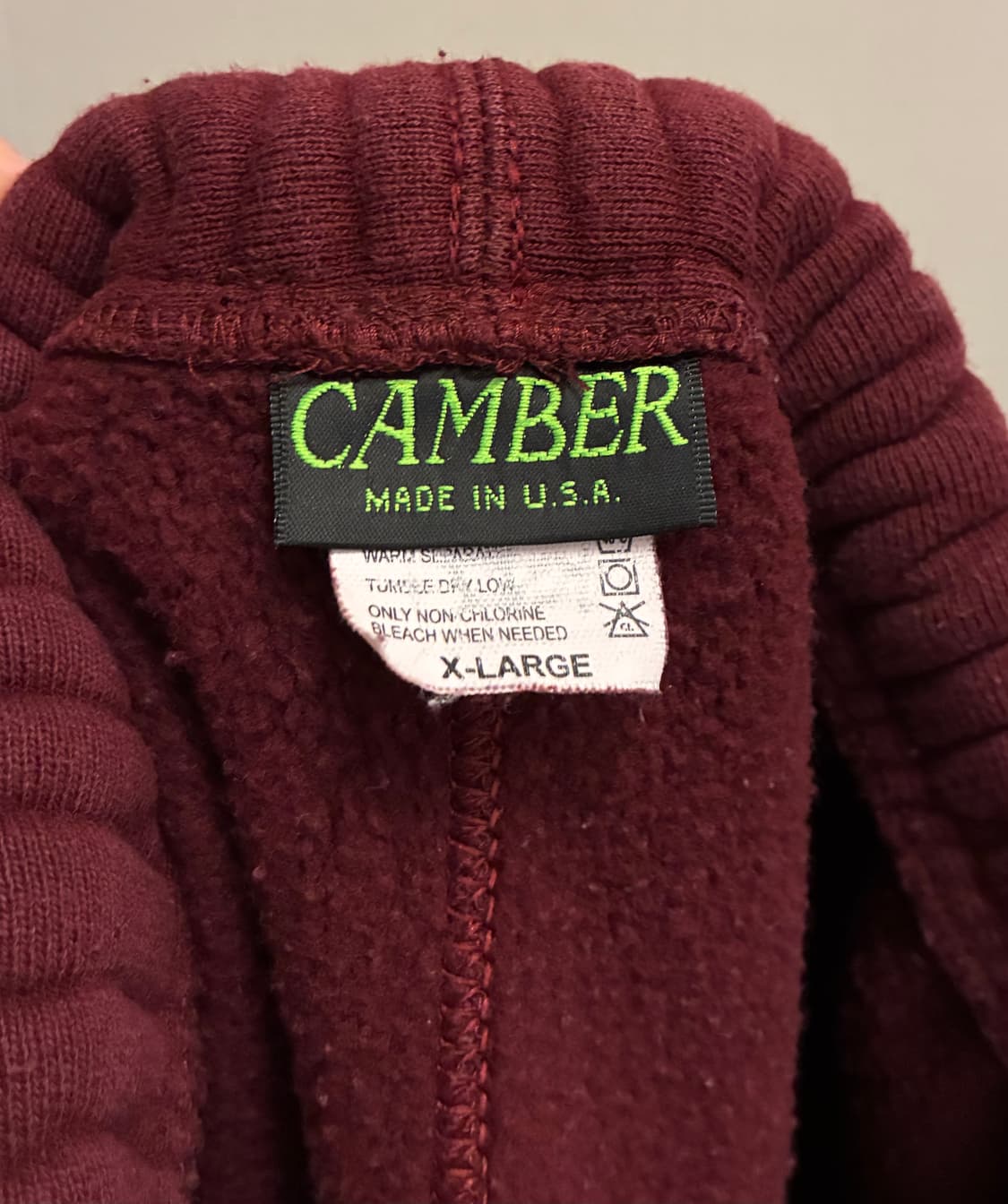 (XL)CAMBER 캠버 크로스니트 리버스위브 스웻팬츠 조거팬츠 상품이미지6