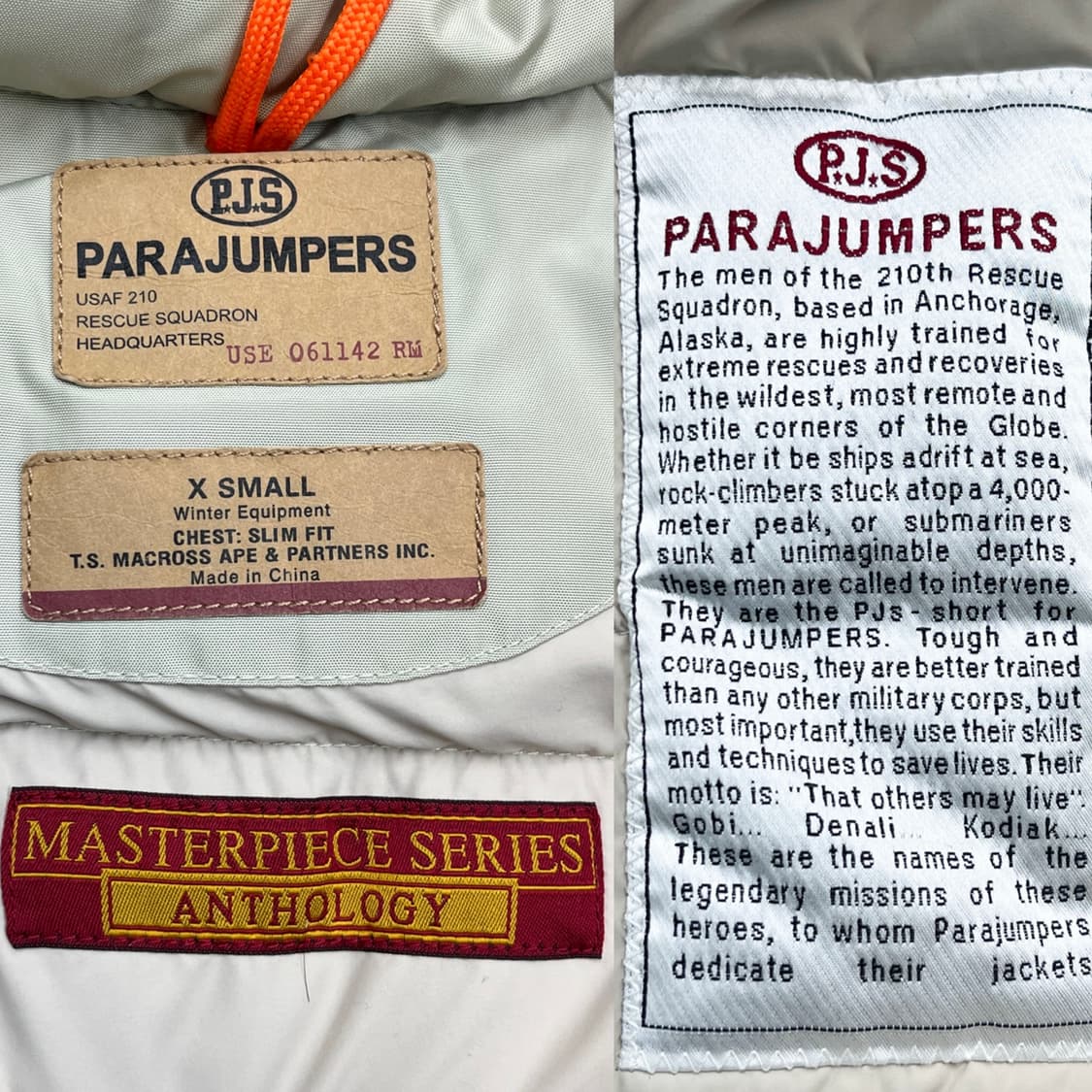 파라점퍼스 롱 베어 다운 자켓 상품이미지7