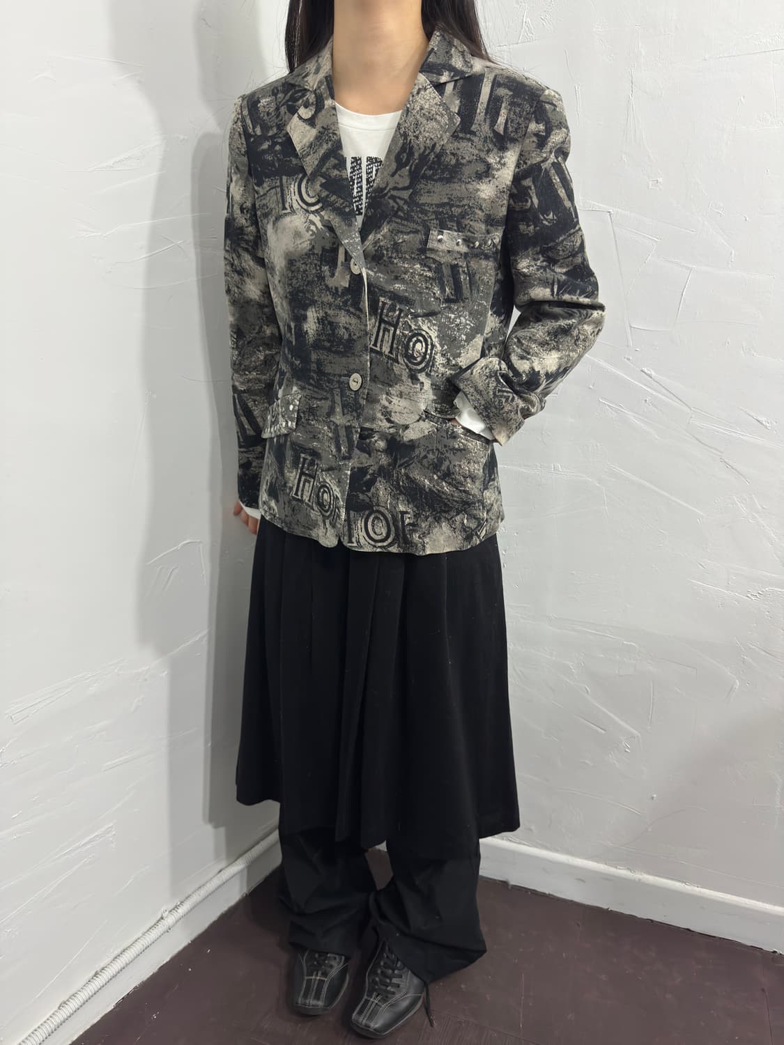 imanishi akiko printing jacket 상품이미지4