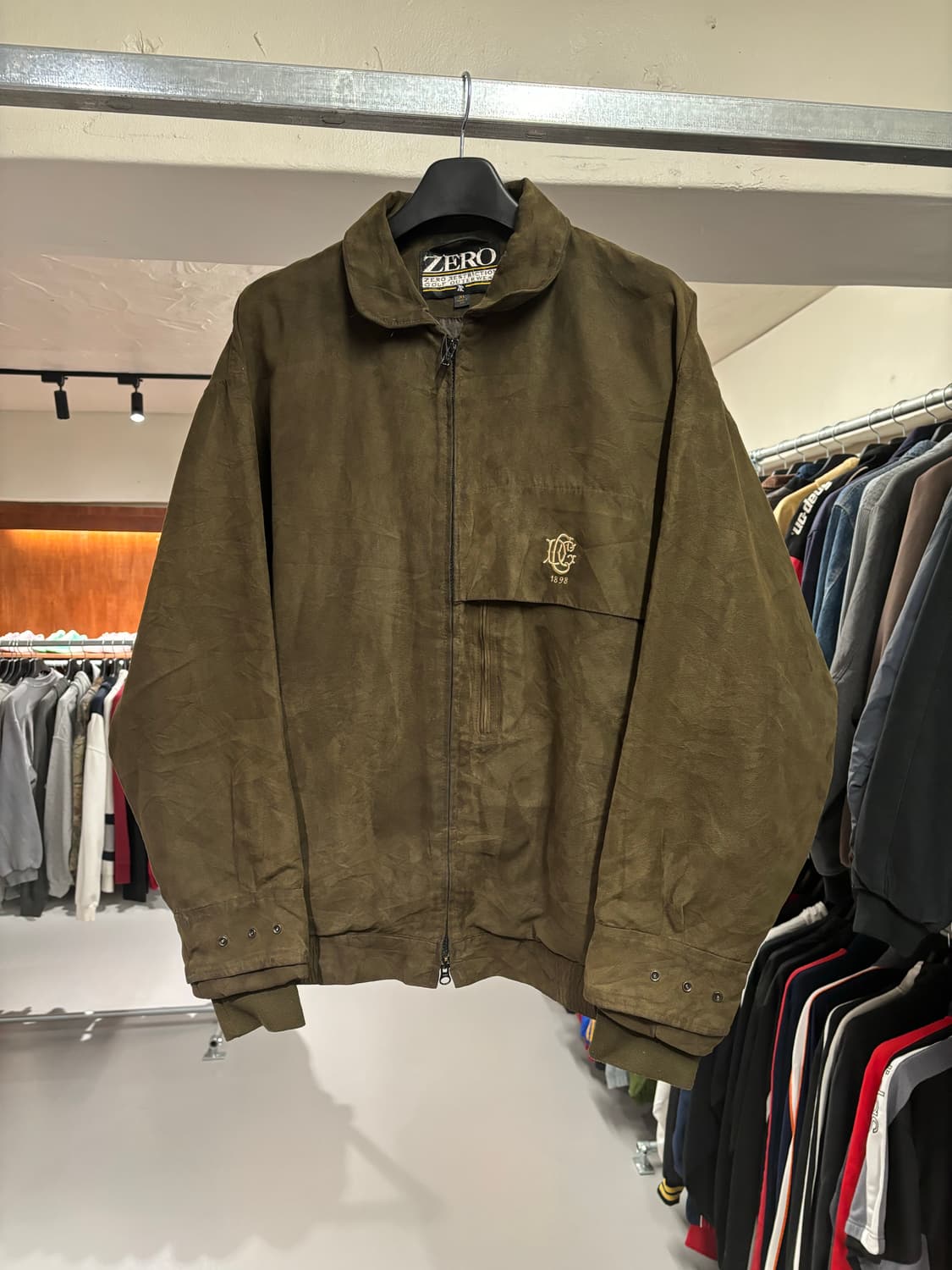 90s made in usa 블루종 자켓 상품이미지3