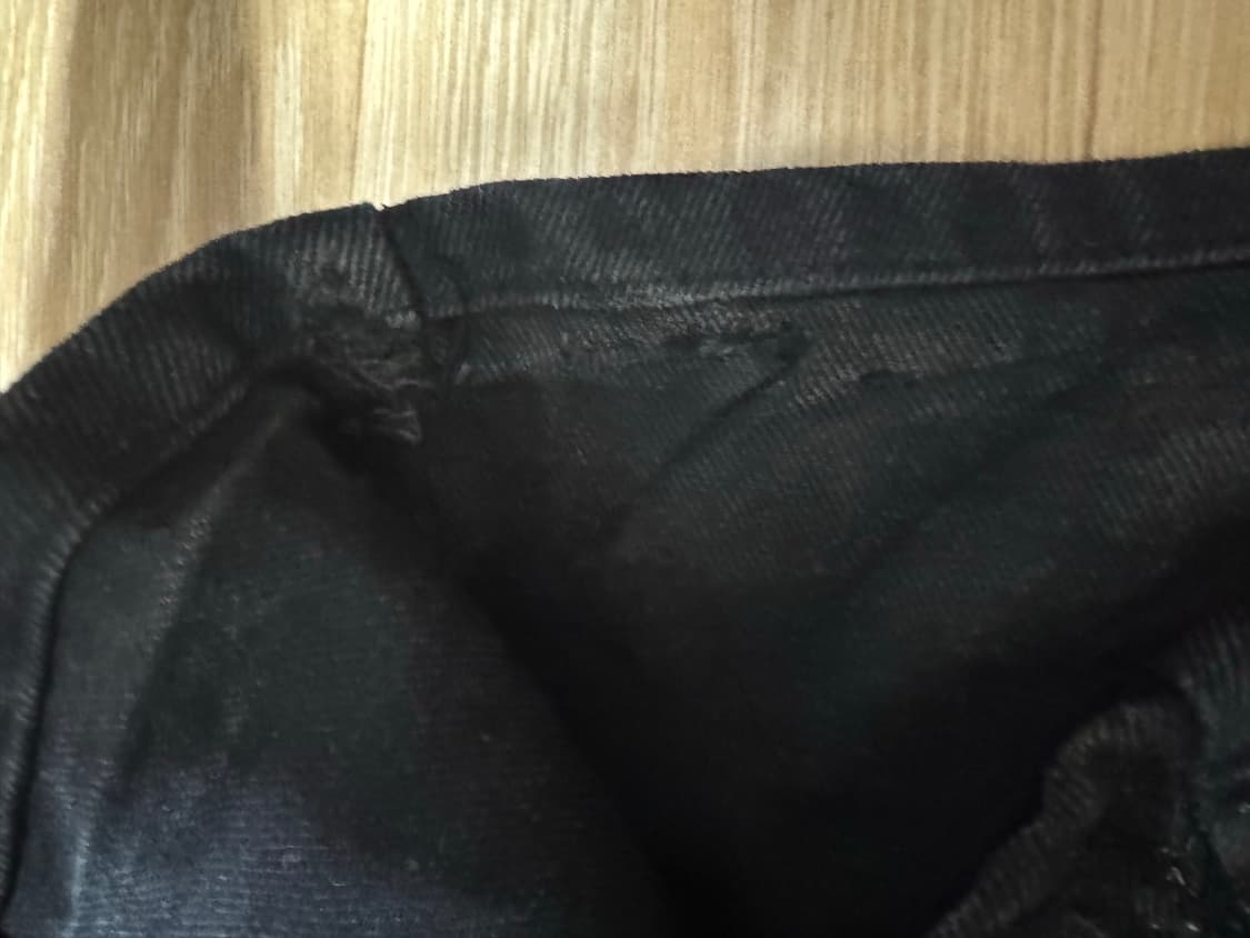 선데이 오프클럽 플레어 왁스 데님팬츠 상품이미지4