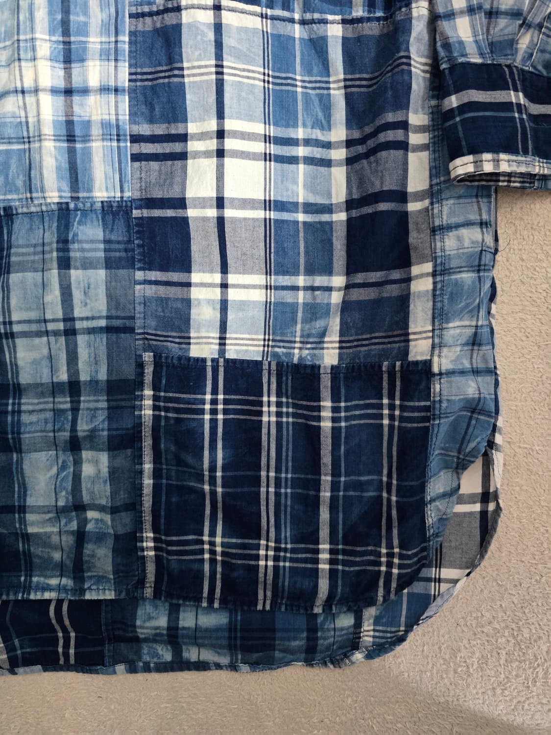 POLO 폴로 랄프로렌 블루 패치워크 풀오버 원피스 상품이미지2