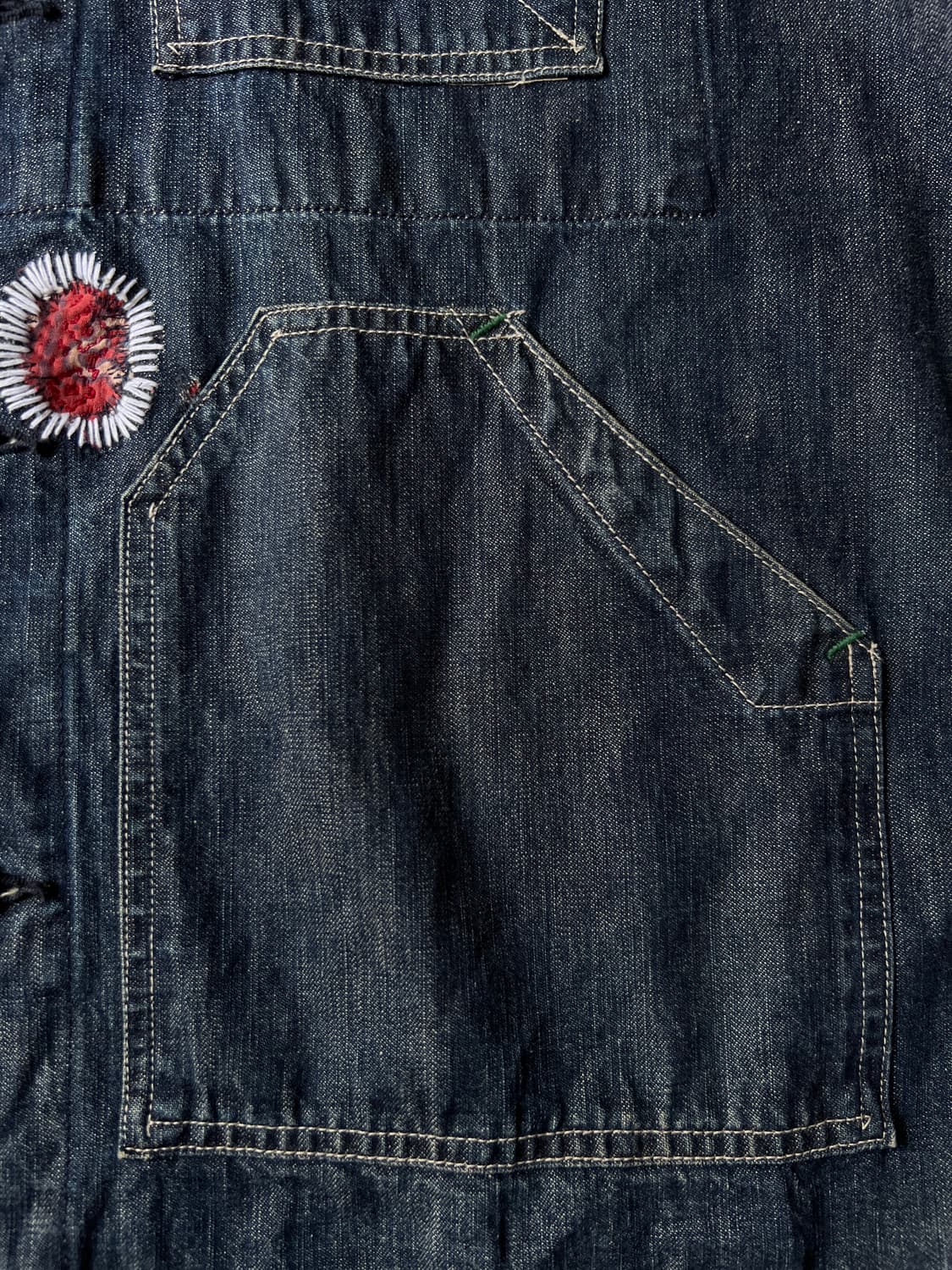 [L]Sugar Cane 슈가케인 사시코 커스텀 데님 초어 자켓 상품이미지5