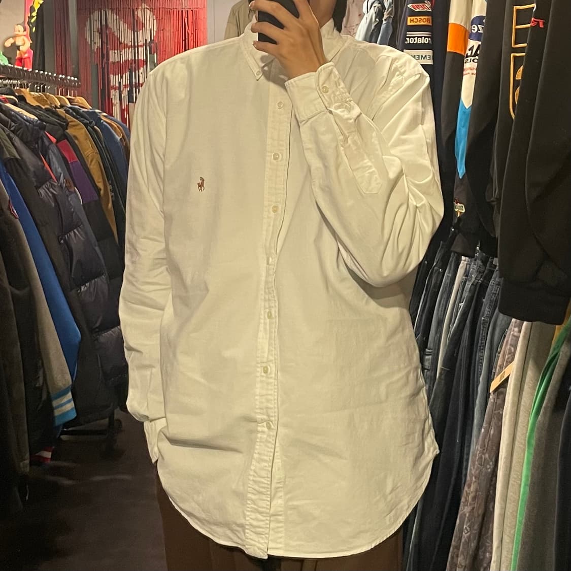 [IM] Polo 폴로랄프로렌 화이트 긴팔셔츠 상품이미지4