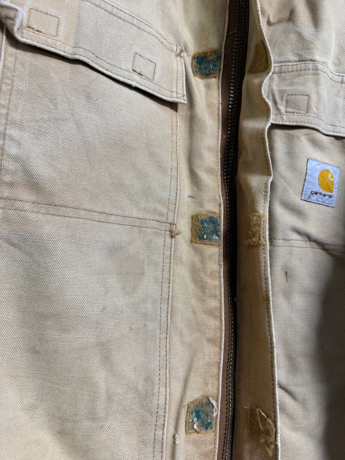 칼하트 루즈핏 덕 인슐레이티드 워크 재킷 상품이미지8