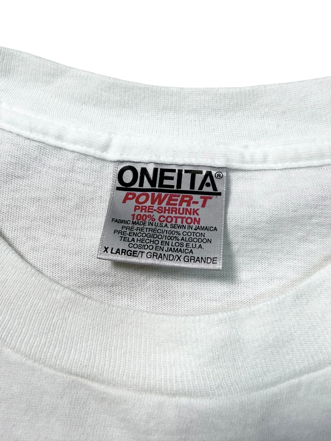 90s ONEITA 오니타 레터링 반팔티 상품이미지4
