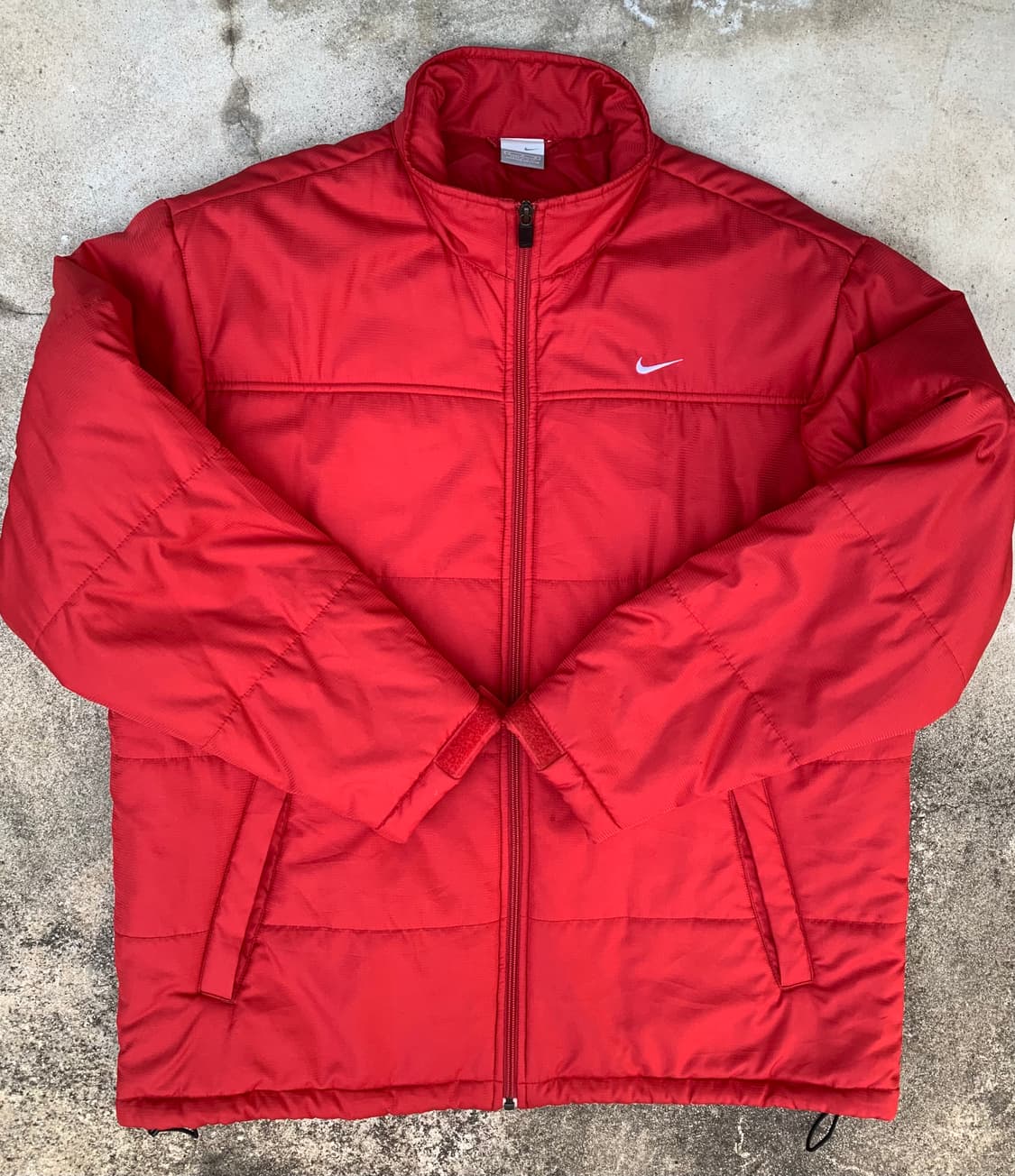 나이키 레드 패딩 점퍼 상품이미지2