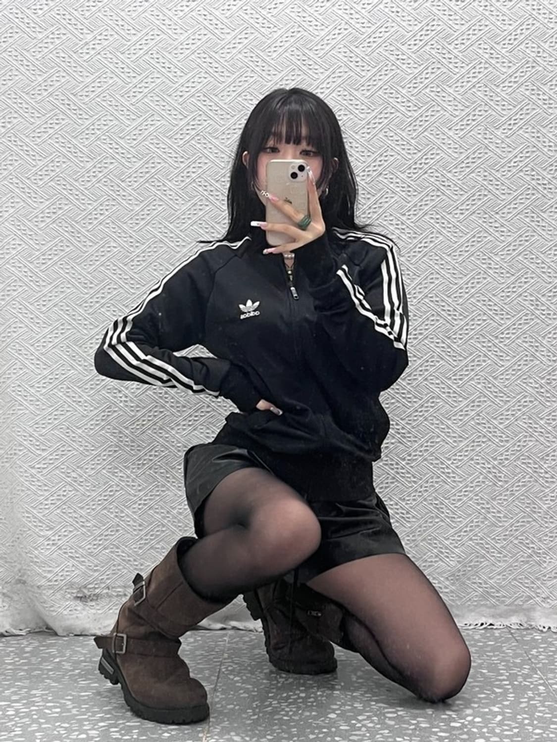 아디다스 흑탭 슈퍼스타 오리지널 삼선 져지 집업 95 C11092 상품이미지1