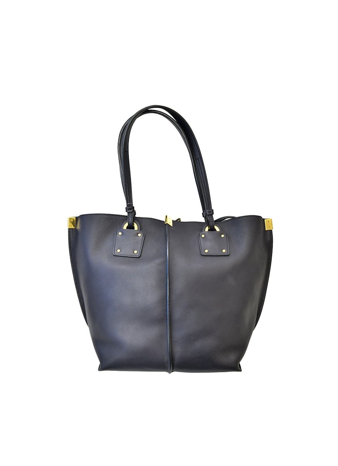 끌로에 빅로고 스트라이프 레더 숄더백(정품) 상품이미지2