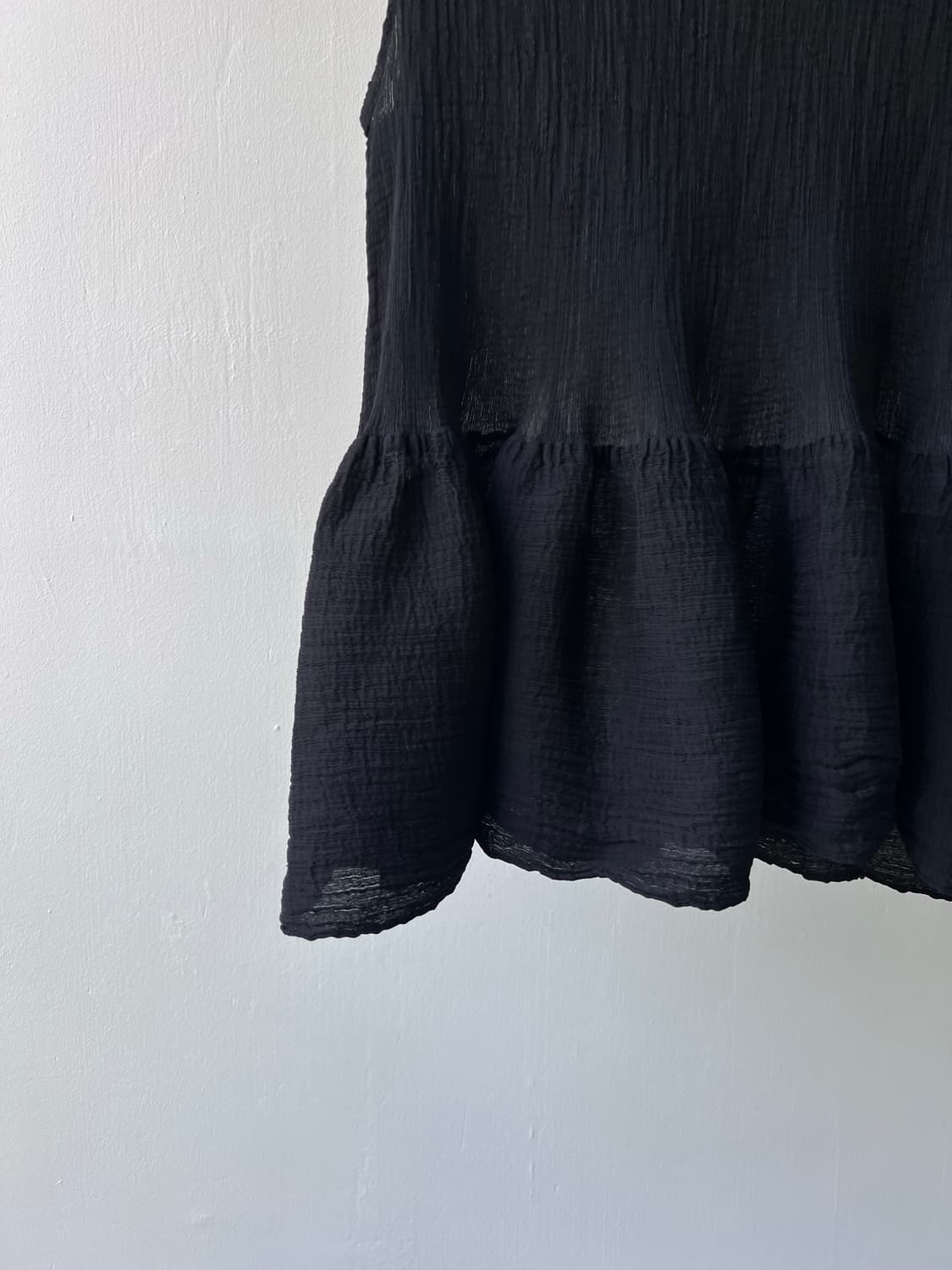 (새상품) 플리츠플리즈 미 바운스 블라우스 상품이미지3