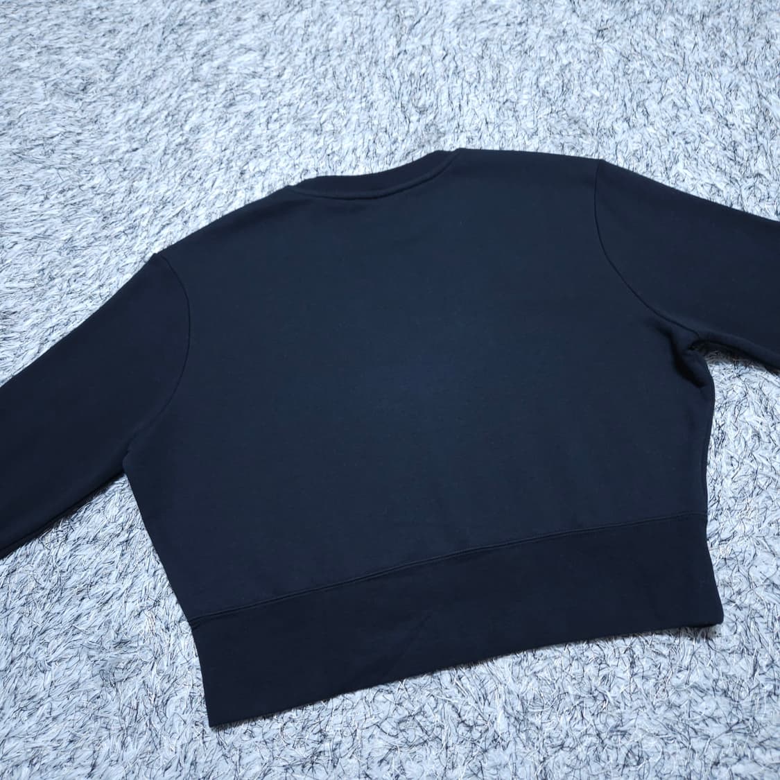 나이키) L 여자 크롭맨투맨 롱슬리브 탑 / 왕눈이샵 상품이미지6