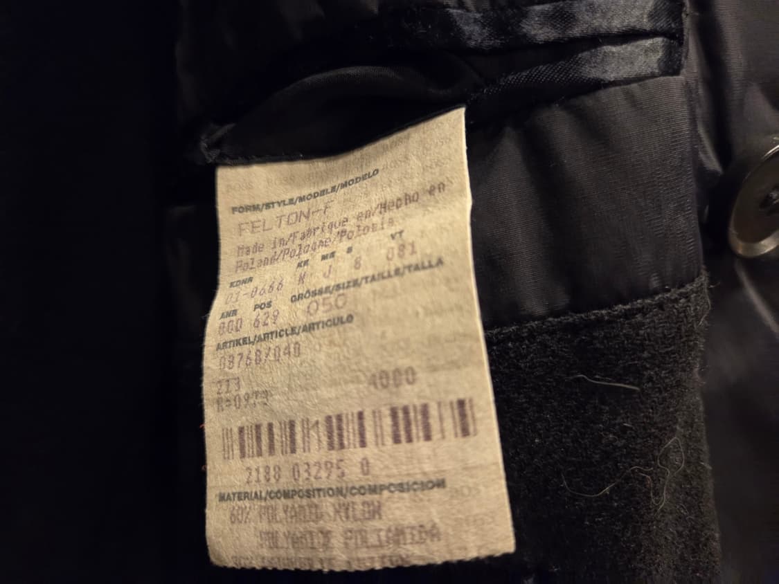 휴고보스 더블브레스티드코트 상품이미지5