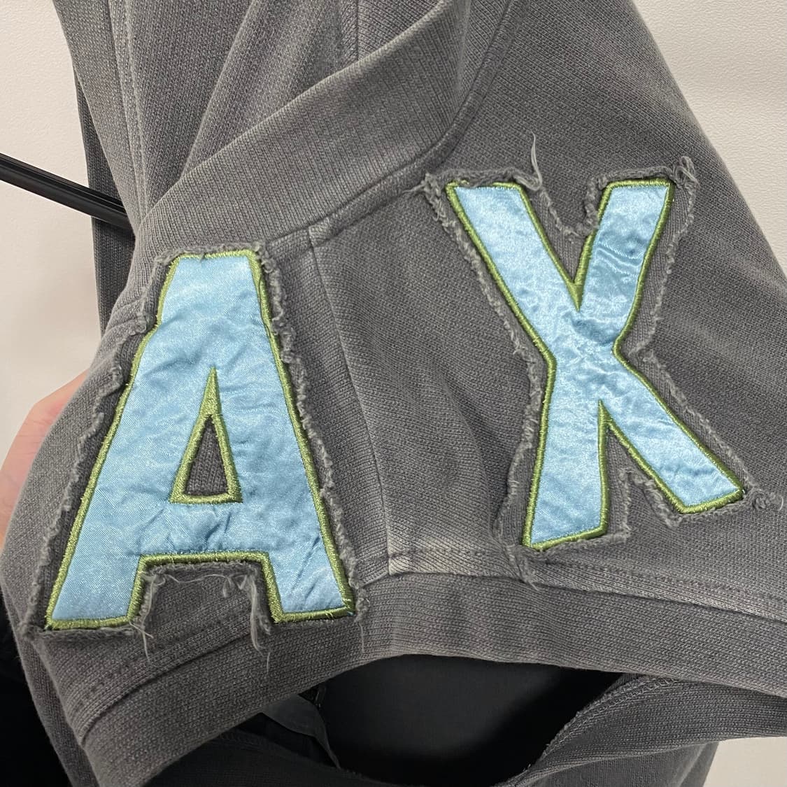 알마니 익스체인지 코튼 집업 조끼 상품이미지4