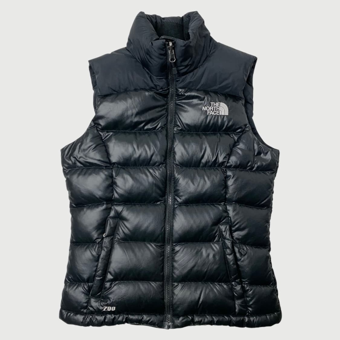[S/정품] 노스페이스 700 여성 블랙 눕시 패딩조끼 상품이미지1