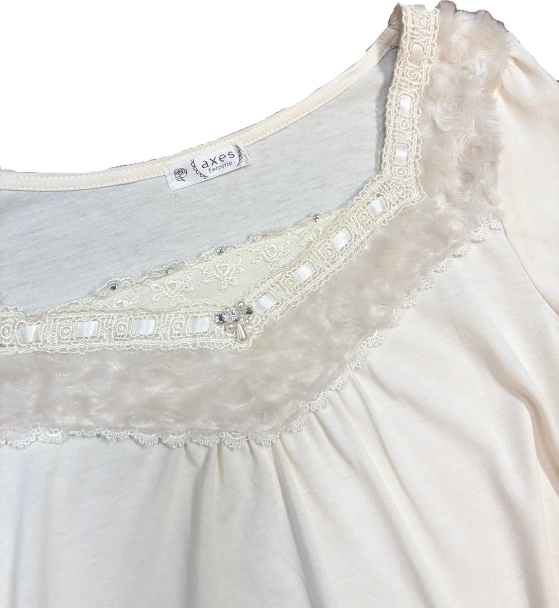 엑시즈팜 히메 레이스 퍼 롱 슬리브 상품이미지3