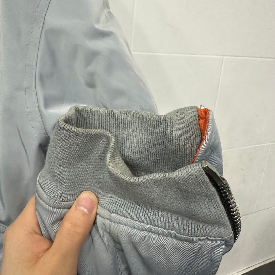 보세 멀티지퍼 봄버 자켓 상품이미지4