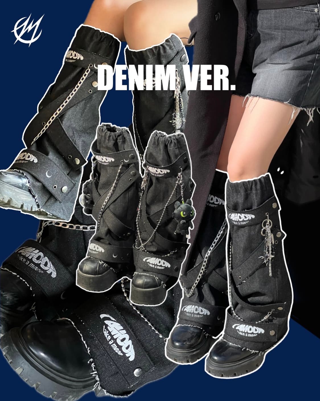 TAMOON LEG WARMER (Denim Ver.) 상품이미지1