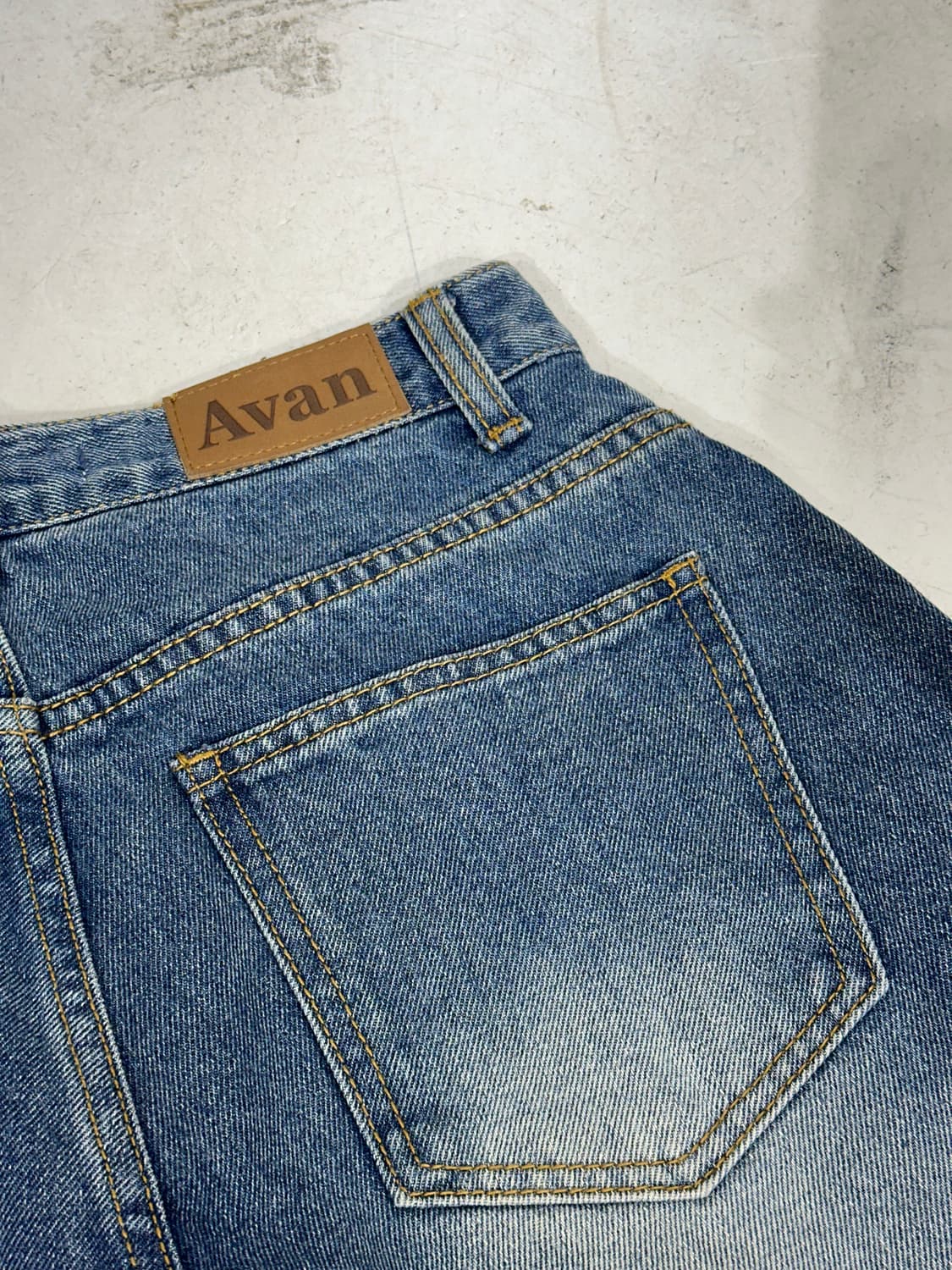 어반드레스 중청 데님 버뮤다 카고 팬츠 반바지 S 상품이미지6