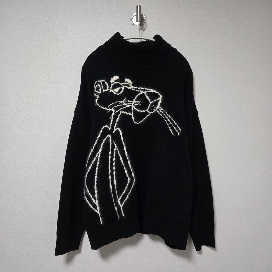 스테레오바이널즈 핑크팬서 폴라 니트 / 여성 니트/ 여자 니트  상품이미지2