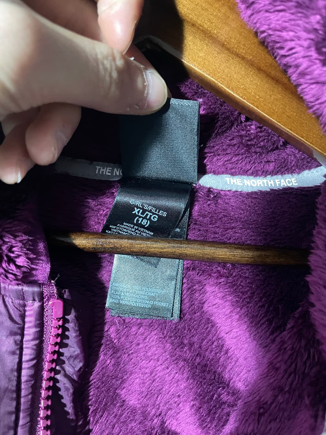 노스페이스 보아 플리스 후드집업 상품이미지6