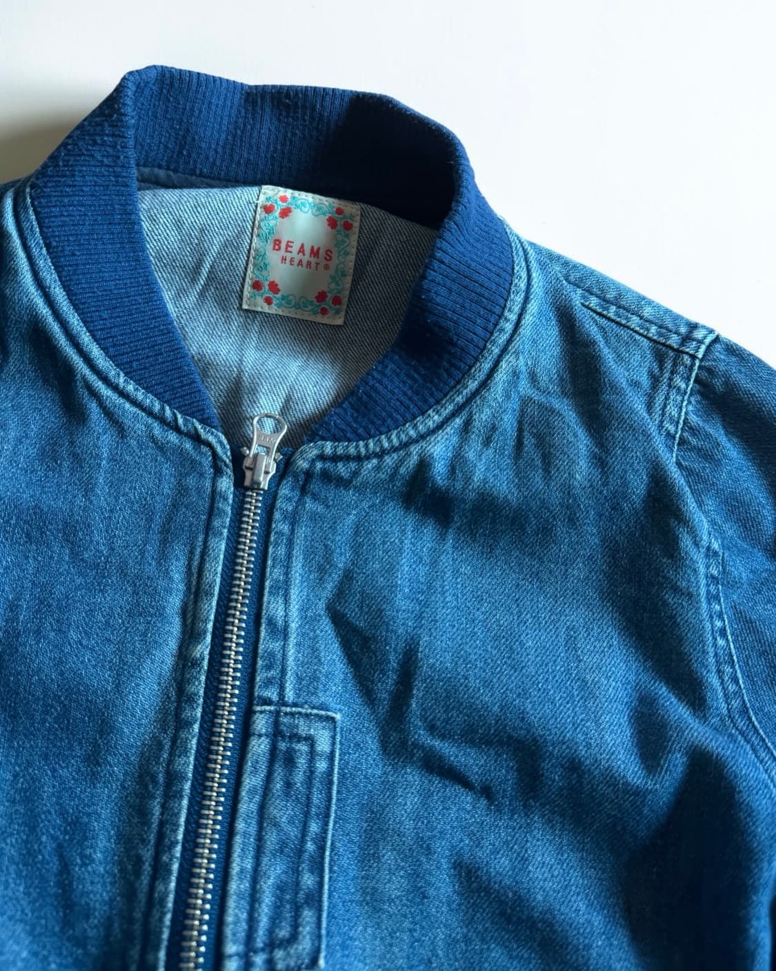 빔즈 데님 블루종 자켓 상품이미지2