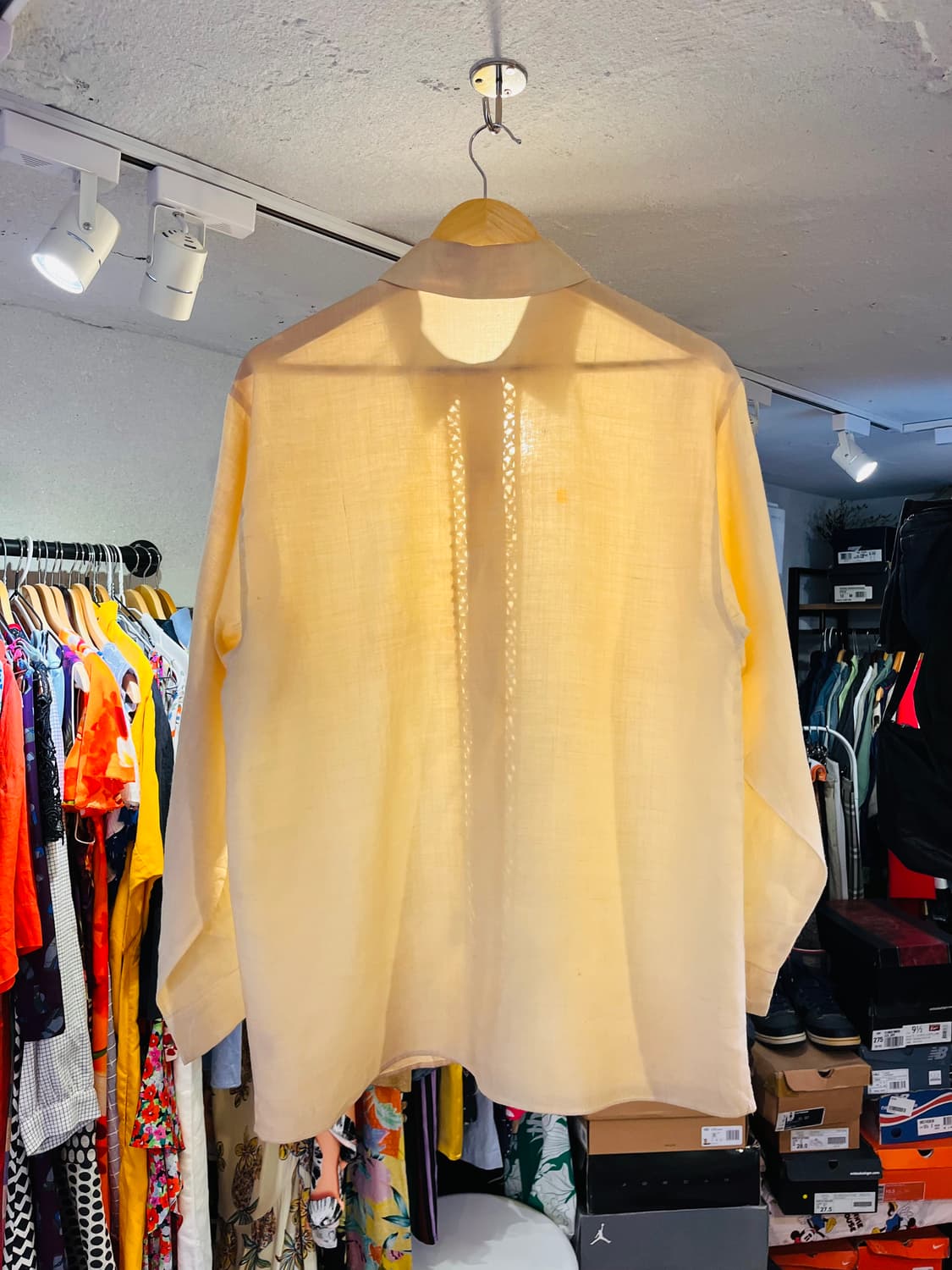 베네통 린넨 레이스 셔츠 (이탈리아제) 상품이미지3