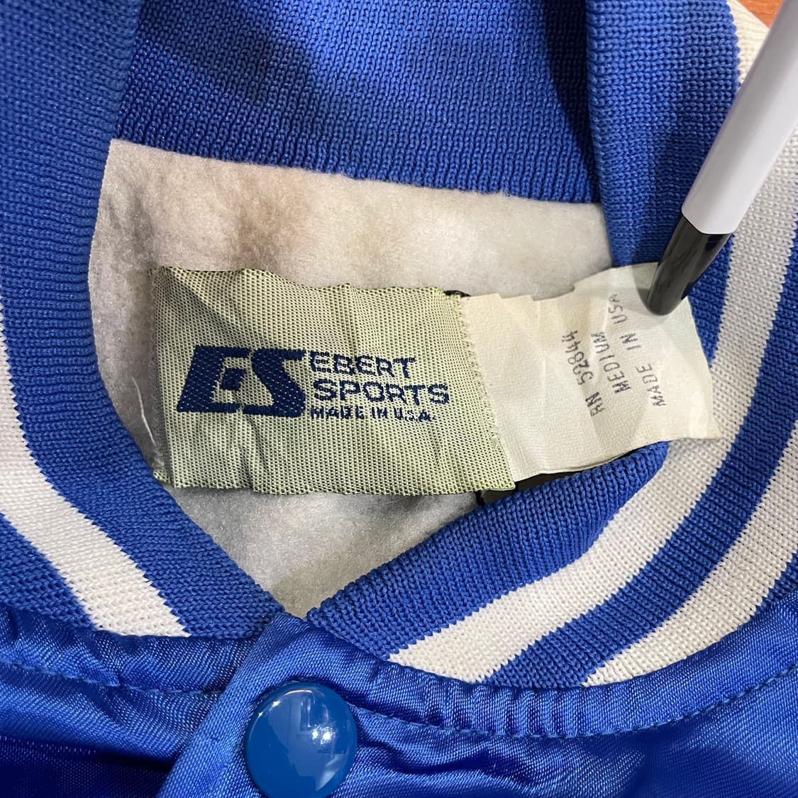 (M) USA 아메리칸 빈티지 나일론 스타디움 바시티 자켓 상품이미지9