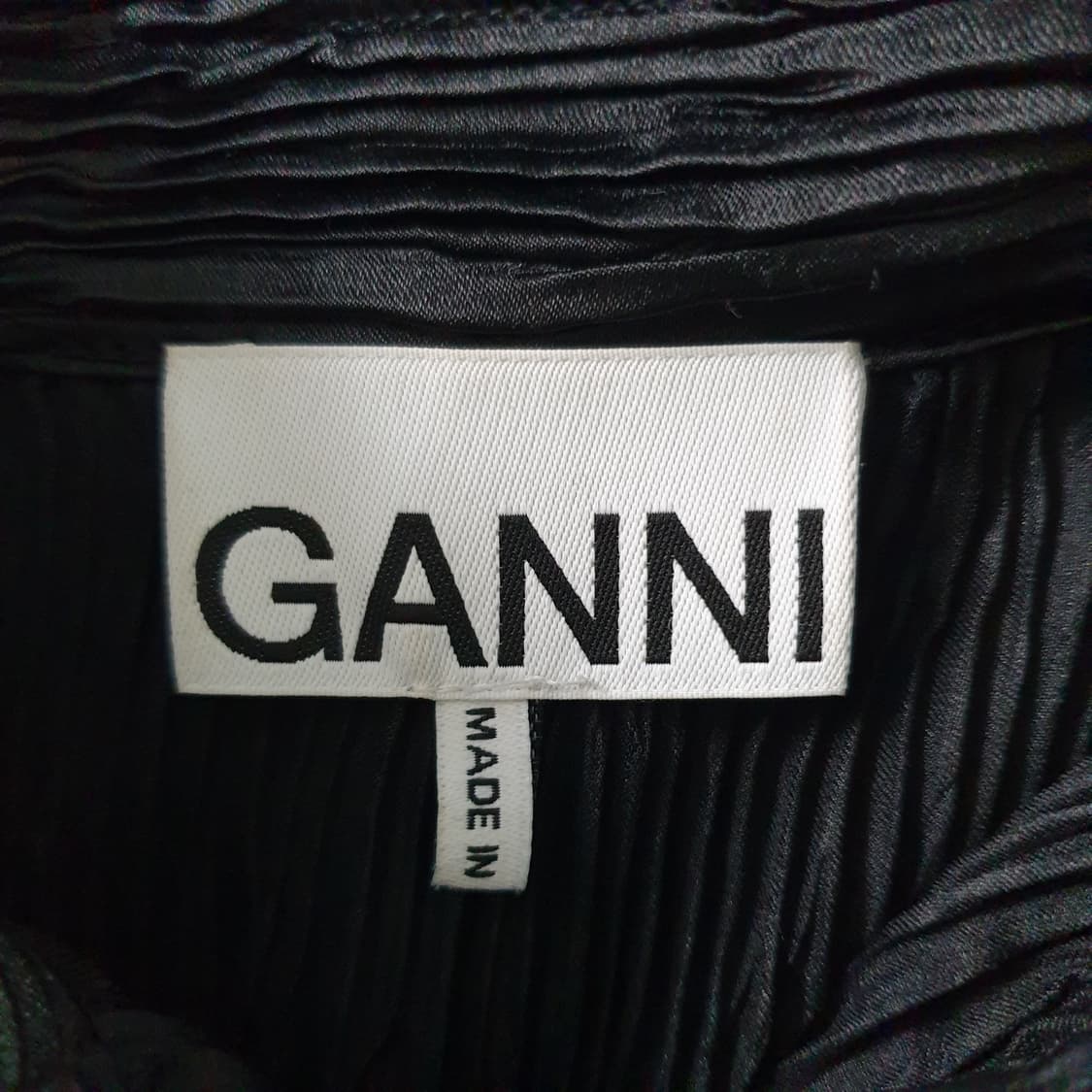 GANNI 플리츠 긴팔 블라우스 상품이미지2
