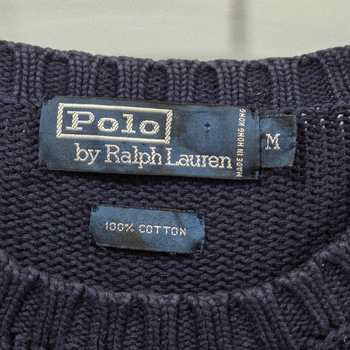 폴로랄프로렌 코튼 니트 M 상품이미지3