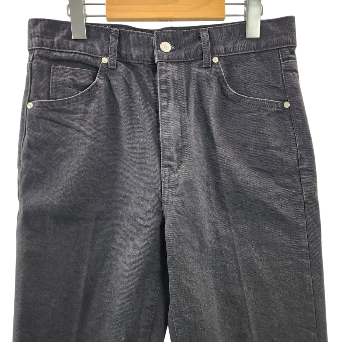 [46] LMOOD 엘무드 블랙 데님 청바지 상품이미지2