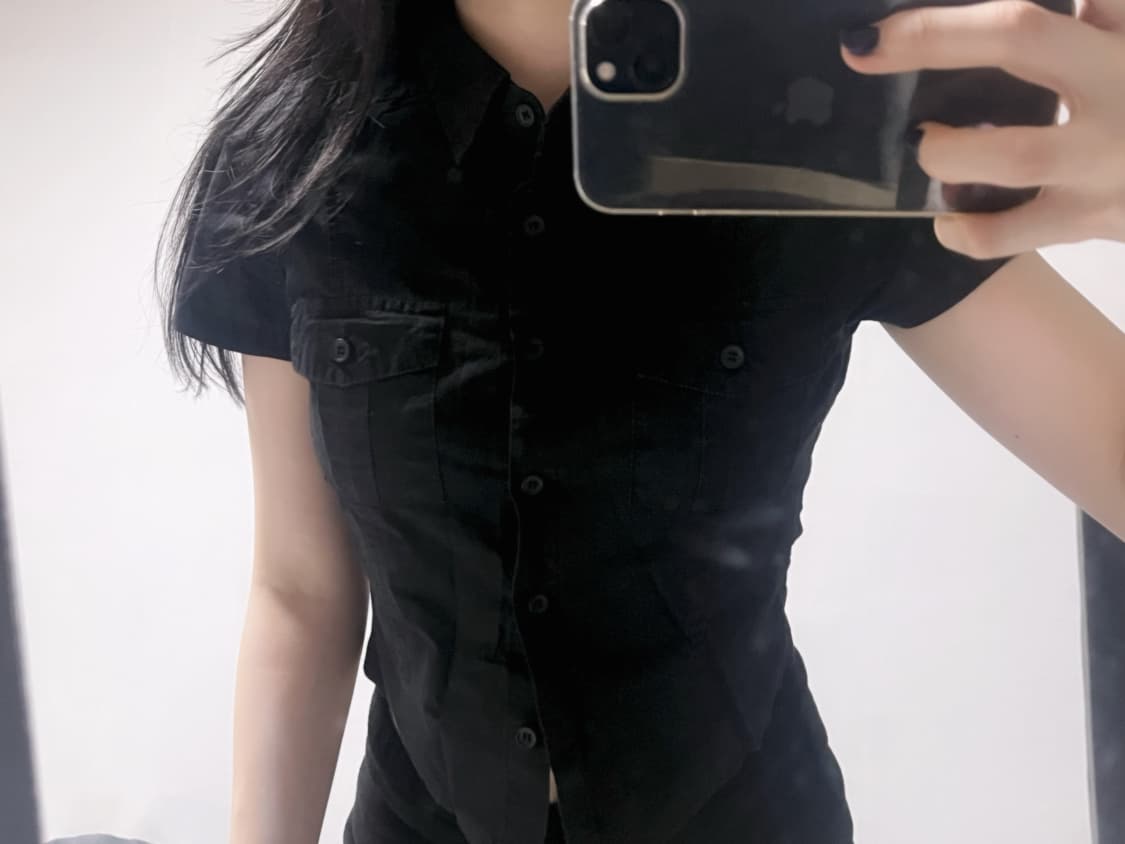 black shirt 상품이미지3