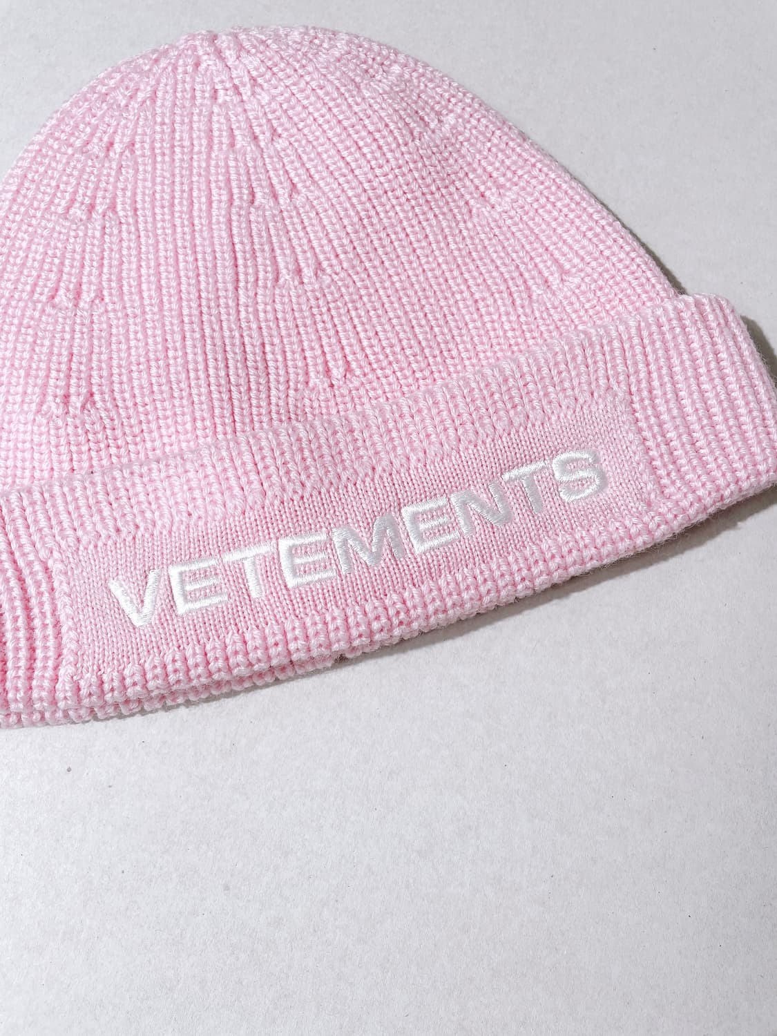 (정품/새상품) 베트멍 공용 핑크 로고 울 비니 상품이미지2