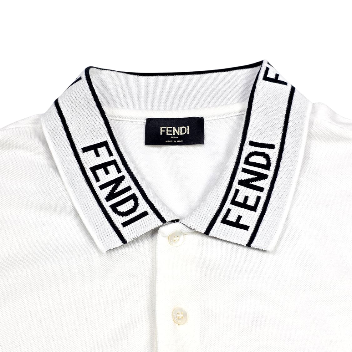 펜디 로고 반팔 카라티셔츠 상품이미지3