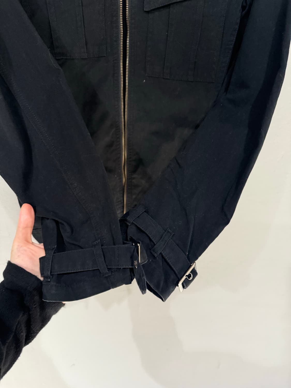 2-buckle detail zipper pocket jacket 상품이미지9