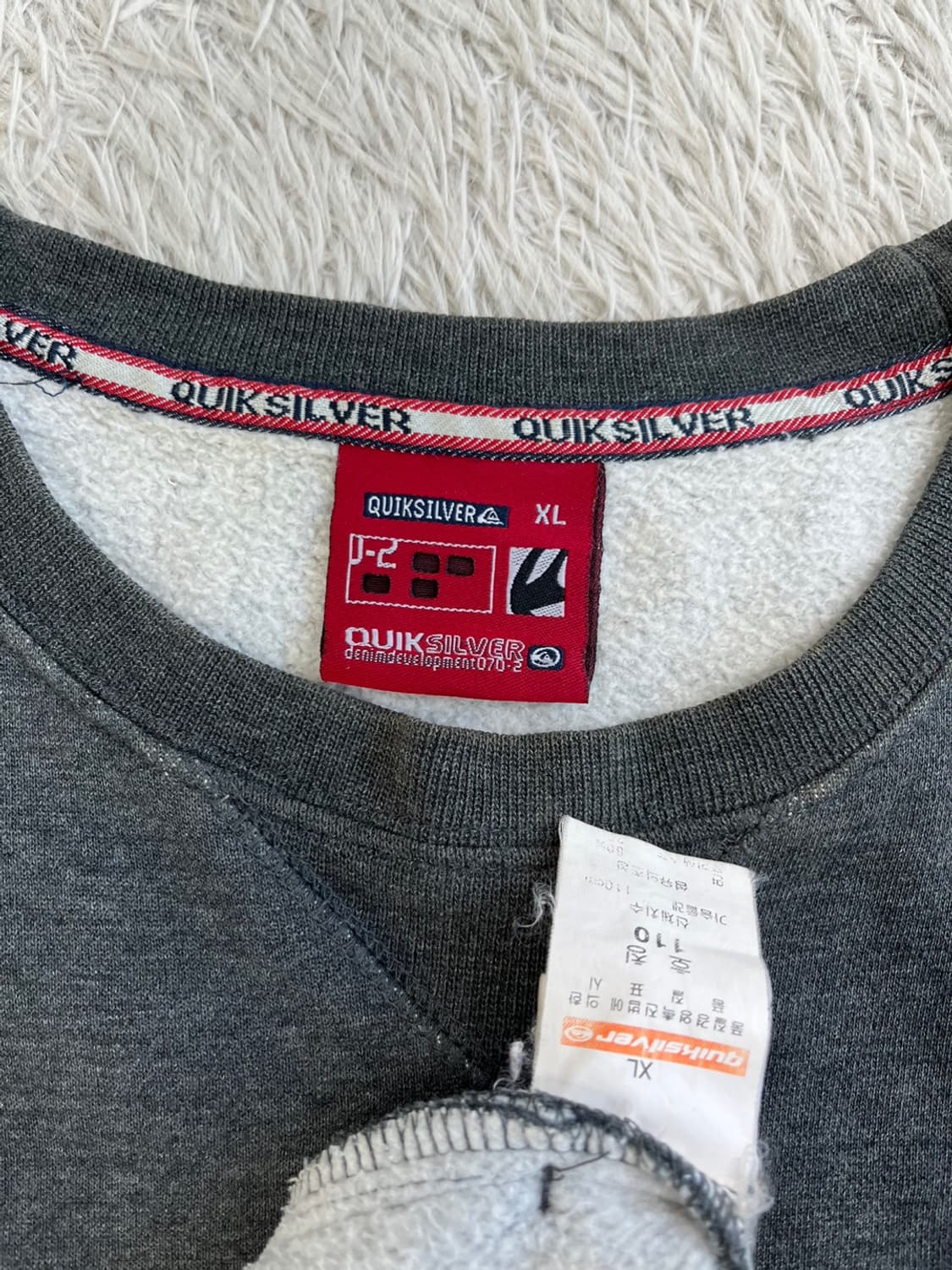 퀵실버 올드스쿨 맨투맨/#2597 상품이미지7