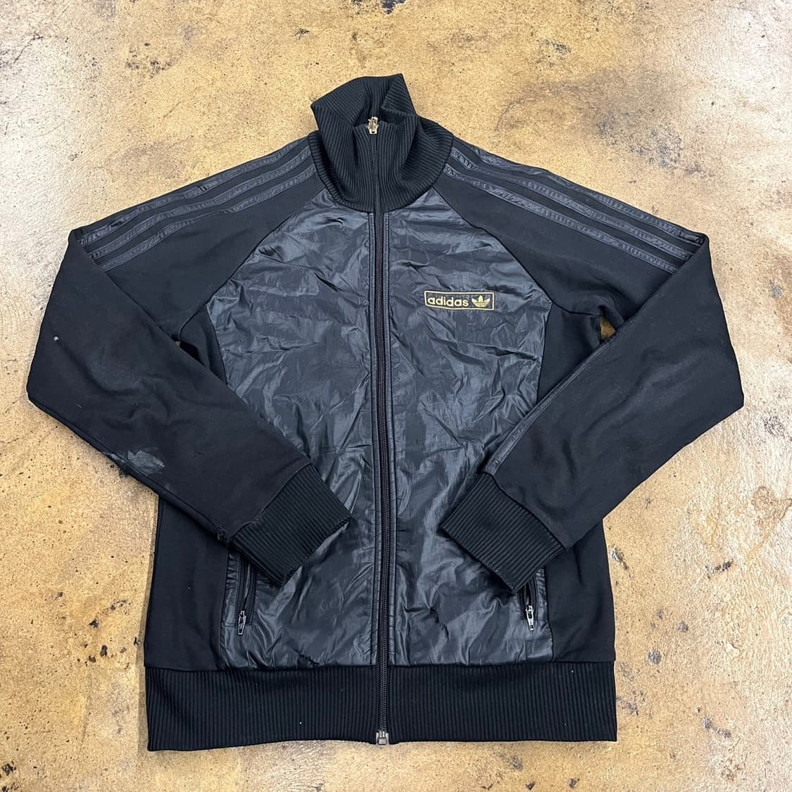 [정품/95] 아디다스 블랙 삼선 트랙탑 져지 b17 상품이미지2