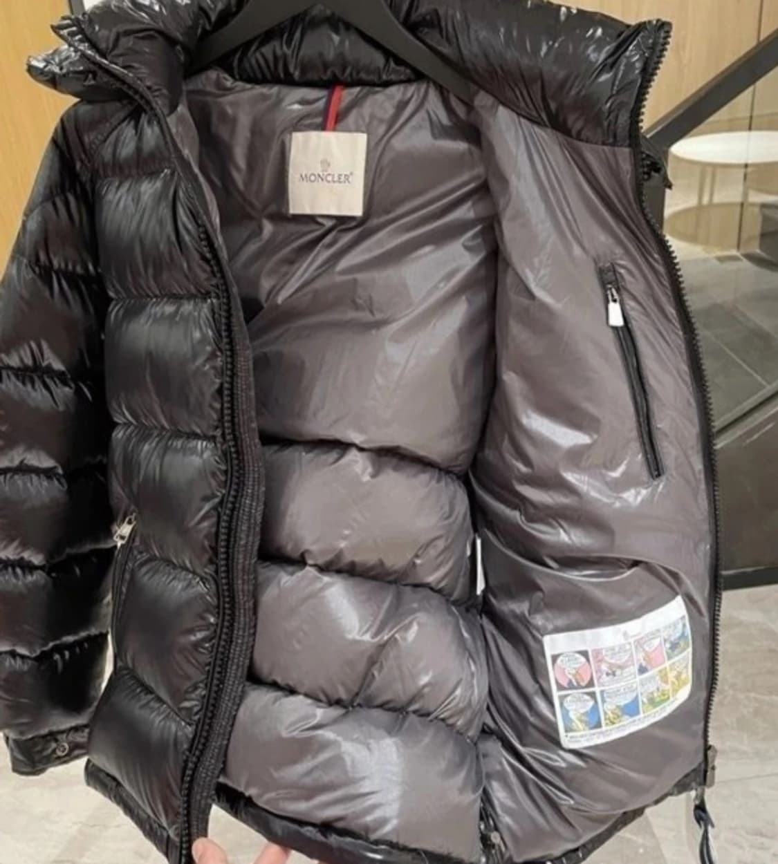 몽클 마야 블랙 패딩 상품이미지3