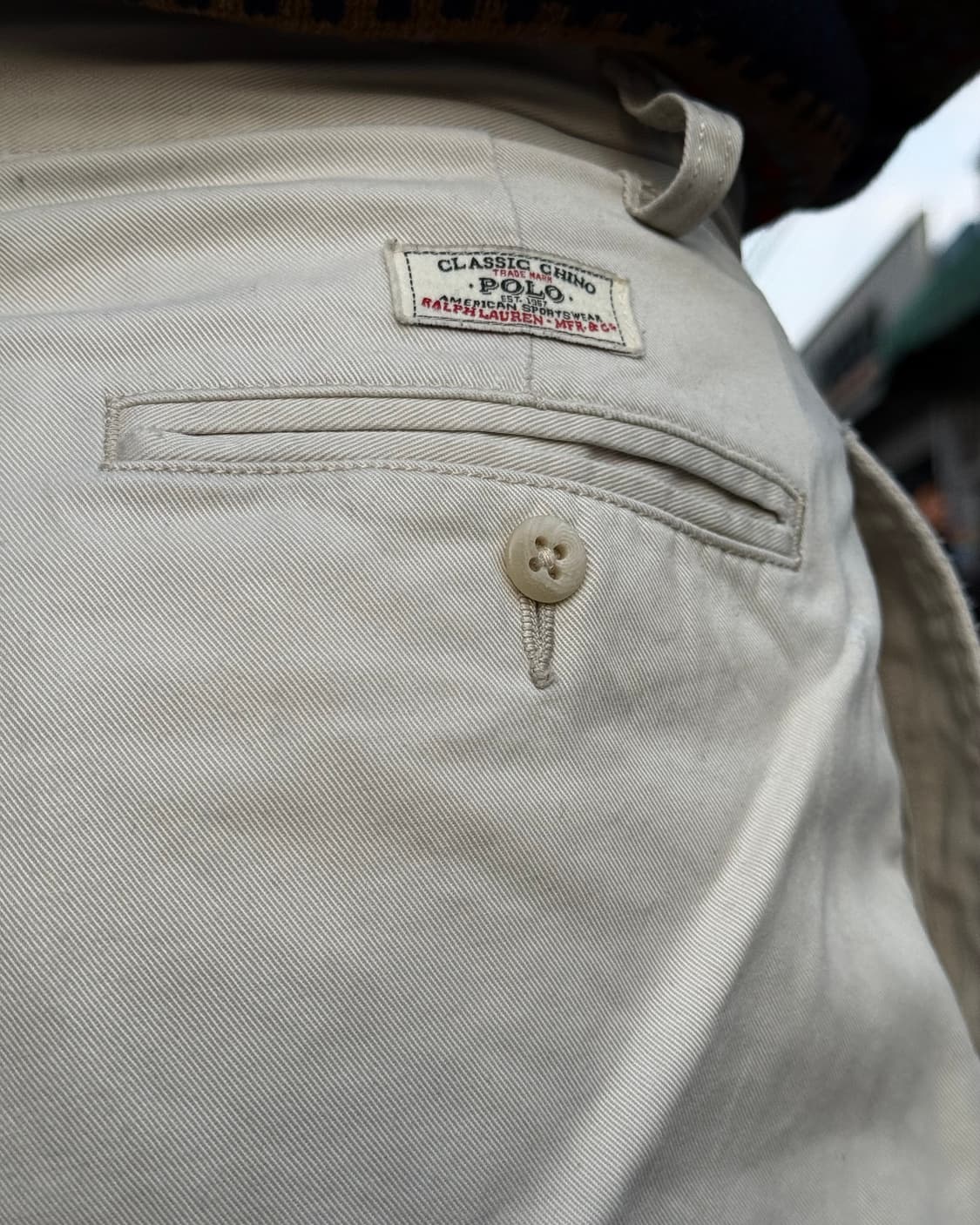 90's 폴로 랄프로렌 투턱 해먼드 치노 팬츠 31 상품이미지10