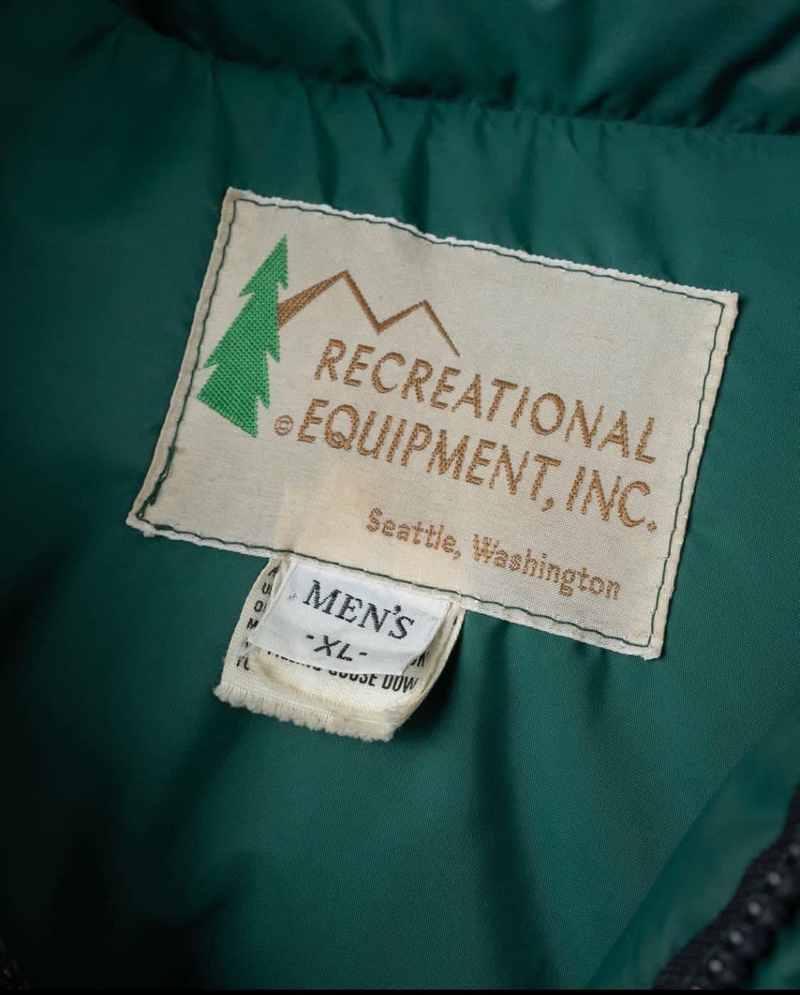 (XL) 빈티지 80s REI 구스 다운 패딩 자켓 상품이미지4