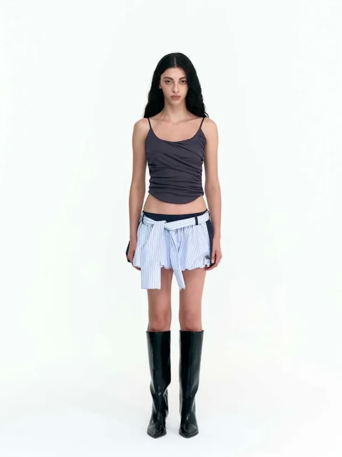 2000 아카이브 LEONIE SHIRT BLOOMER (NAVY) 상품이미지3