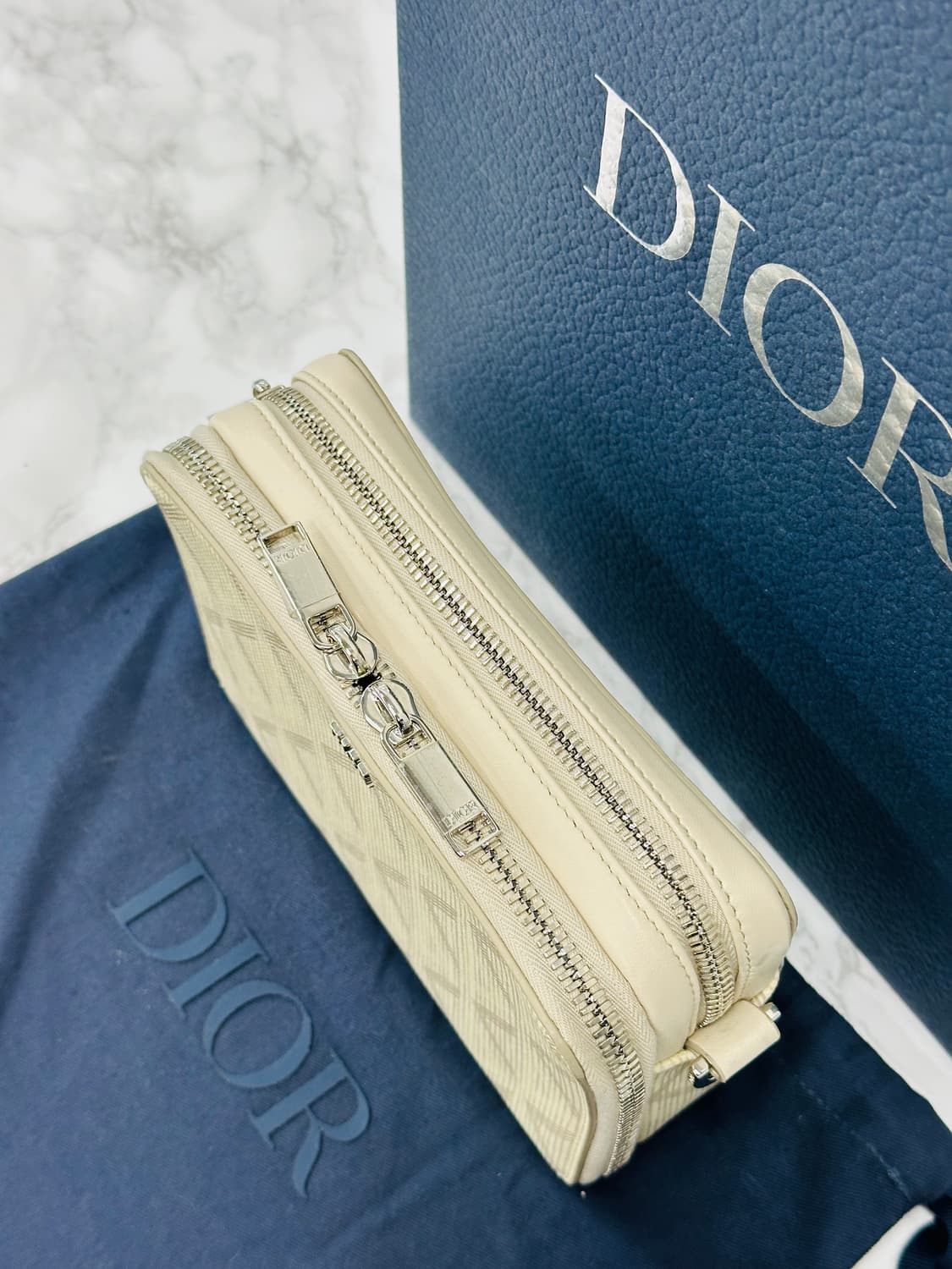 [풀구성]디올 CD 다이아몬드 숄더 스트랩 크로스백 상품이미지5