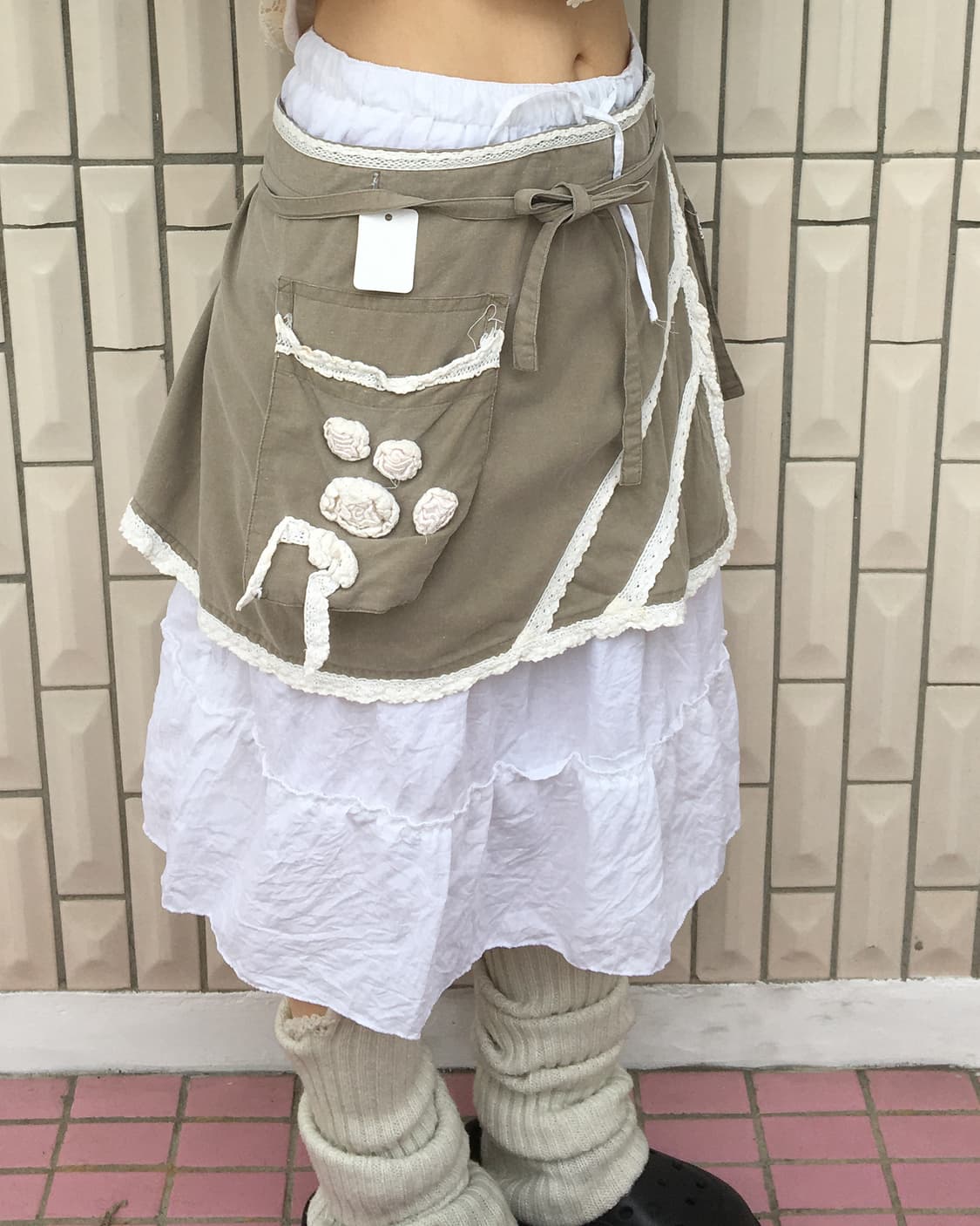Crochet point apron 상품이미지6